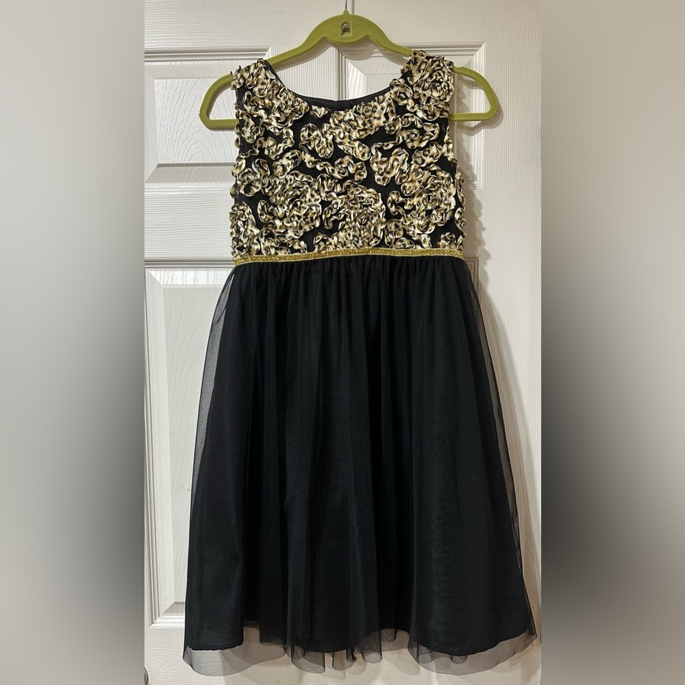 Cherokee black dressy dress - child’s size XL-14/16